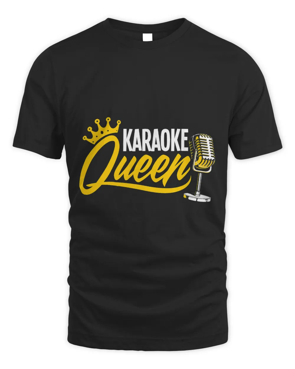 Karoke Queen Womens Singer Music Songs Funny Singing