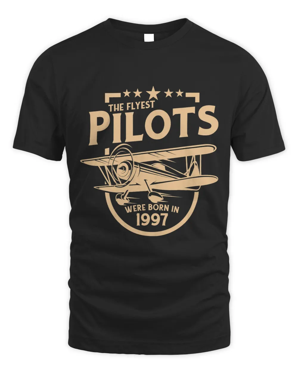 Pilot Job Birthday Shirt 25 The Flyest Pilots Were Born in 1997
