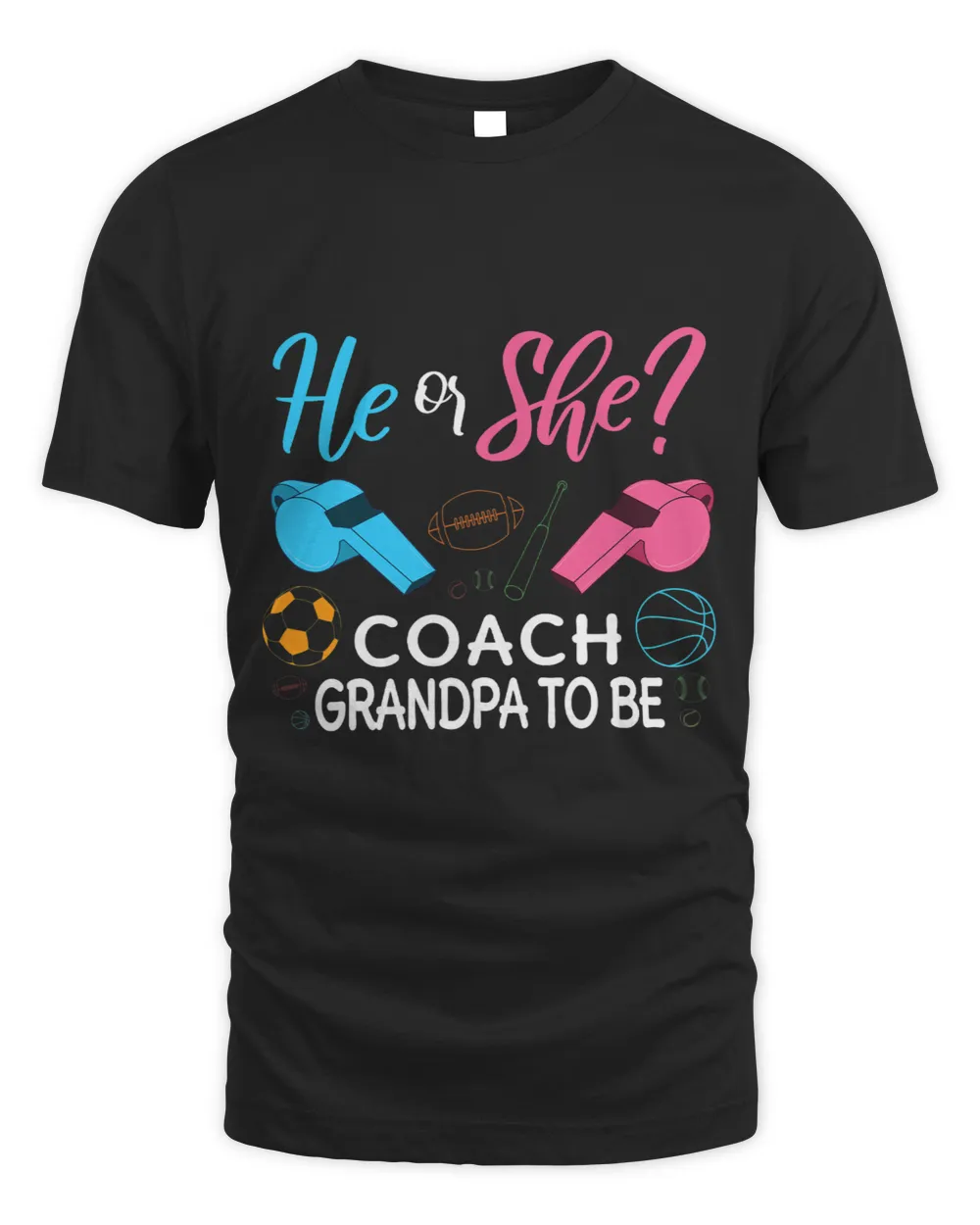 Mens Gender Reveal He Or She Pops To Be Coach Future Grandfather