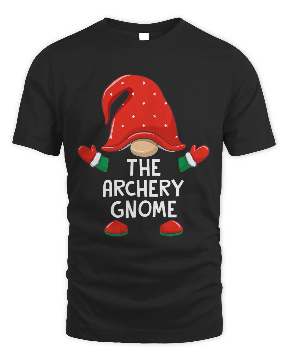 Archery Bow Funny Archery Gnome Christmas Matching Family Boys Girls