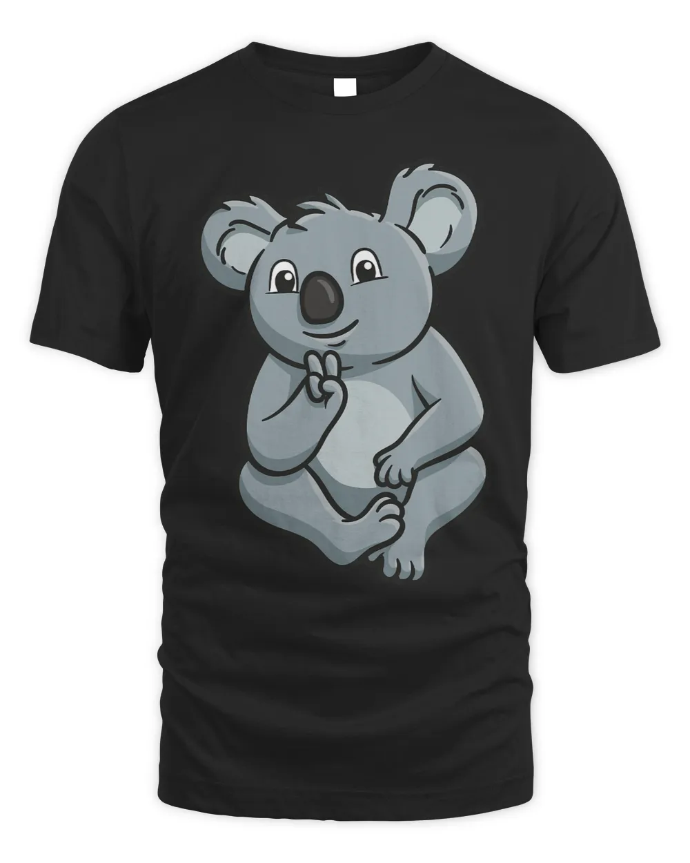 Cute koala bear peace for Australia National Day Koala