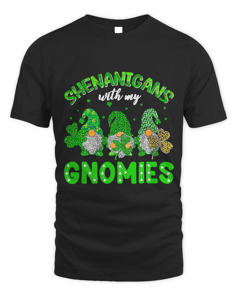 Shenanigans With My Gnomies St Patricks Day Gnome Shamrock 9 4