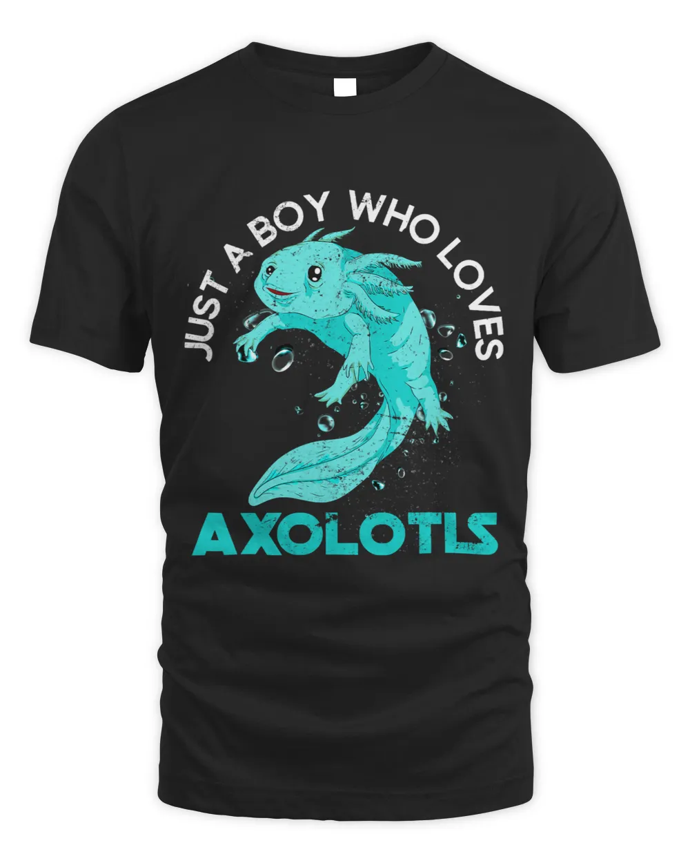 Exotic Salamander Boys Amphibian Lover Pet Axolotl