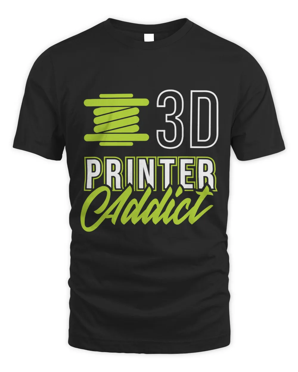 3DPrinting Icon G28 CNC Maker 3DScan 3DPrinter 31 Unisex Standard T-Shirt black s