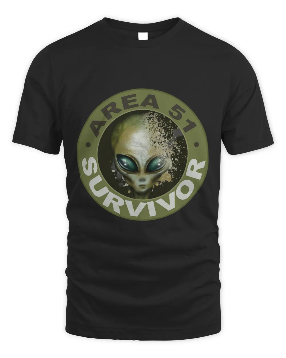 Area 51 Survivor UFO Alien Evolution Design