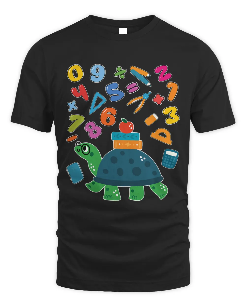 KV9 Turtle Numbers Math day back school kids number day turtle costume