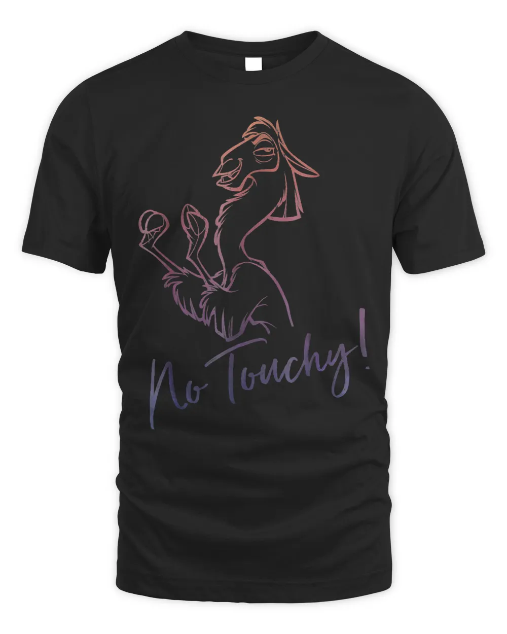 Llama Lover Dsny Emperors New Groove Llama No Touchy Graphic