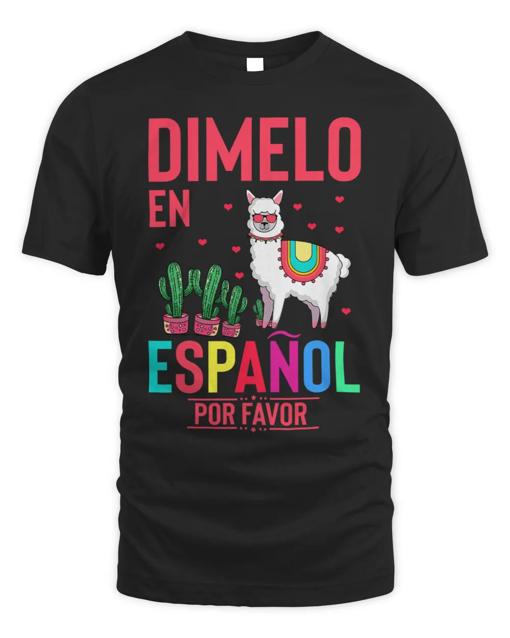 Llama Lover Humorous En Espanol Por Favor Llama Hispanic Enthusiast