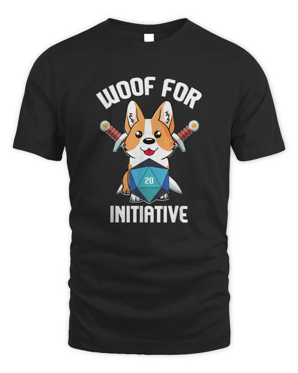 Woof For Initiative Funny Corgi Gamer Dogs