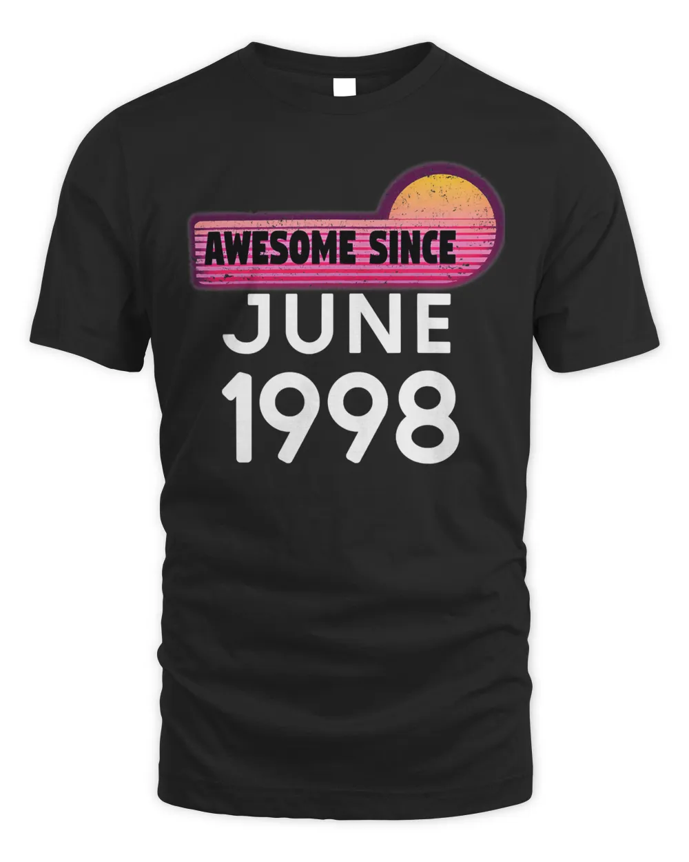 Awesome Since June 1998 Birthday 1998 June Vintage T-Shirt