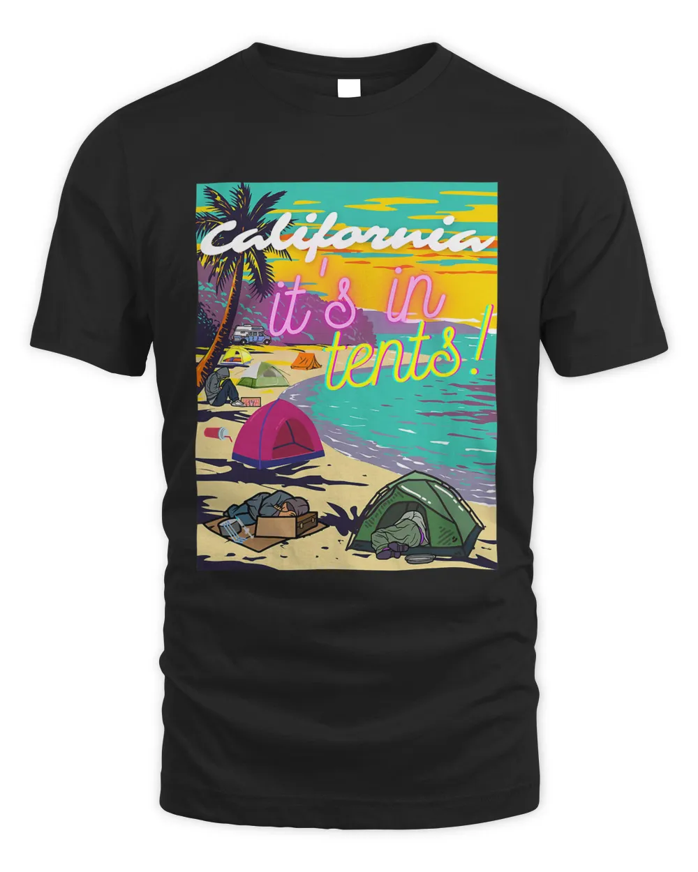 In Tents CA T-Shirt