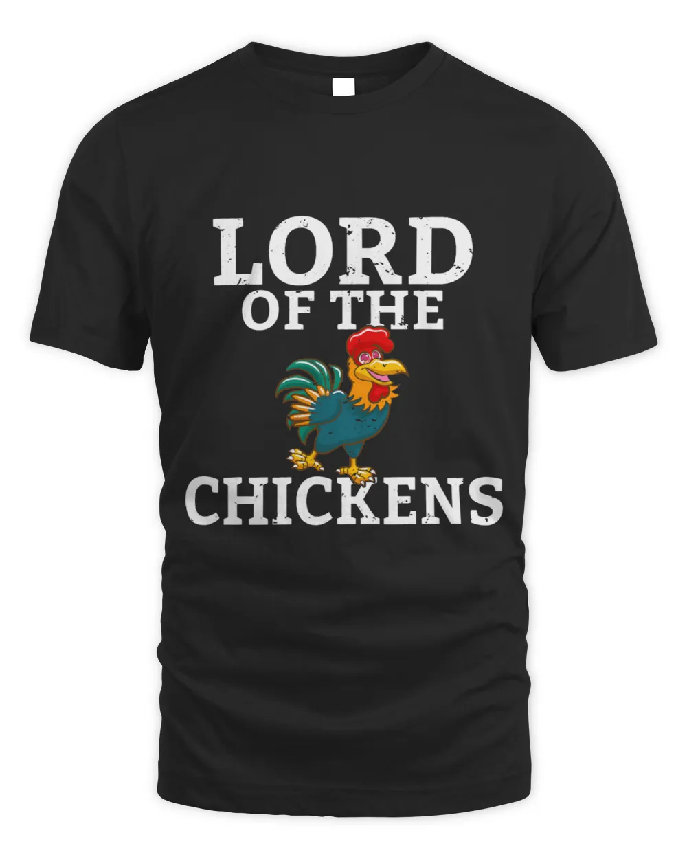 Chicken Lover Mens Lord of the Chickens Chicken Keeper Hobby Chicken