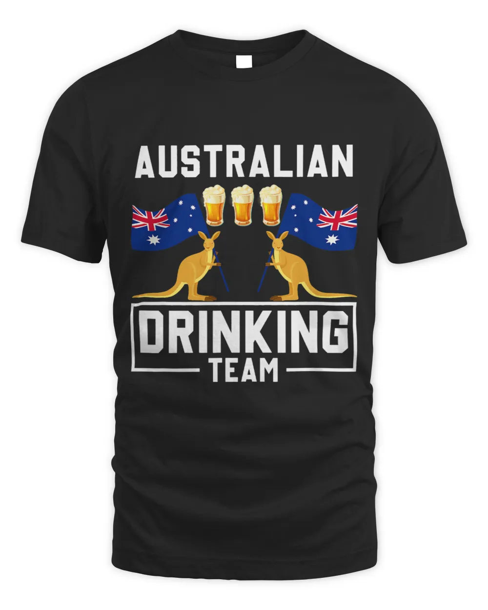 Kangaroo Gift Australian Drinking Team Beer Drinker Australia