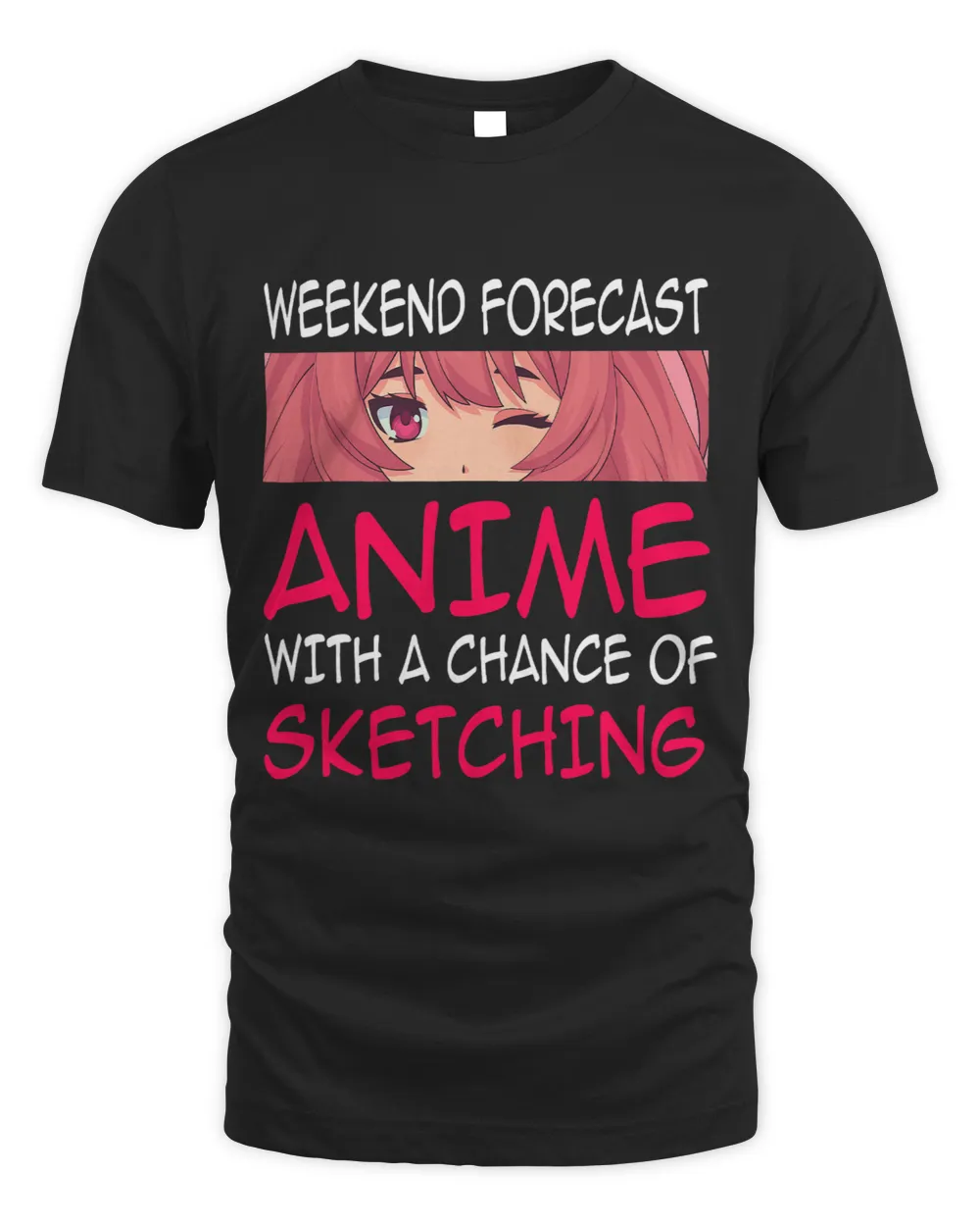 weekend forecast anime with of sketching Anime Merch