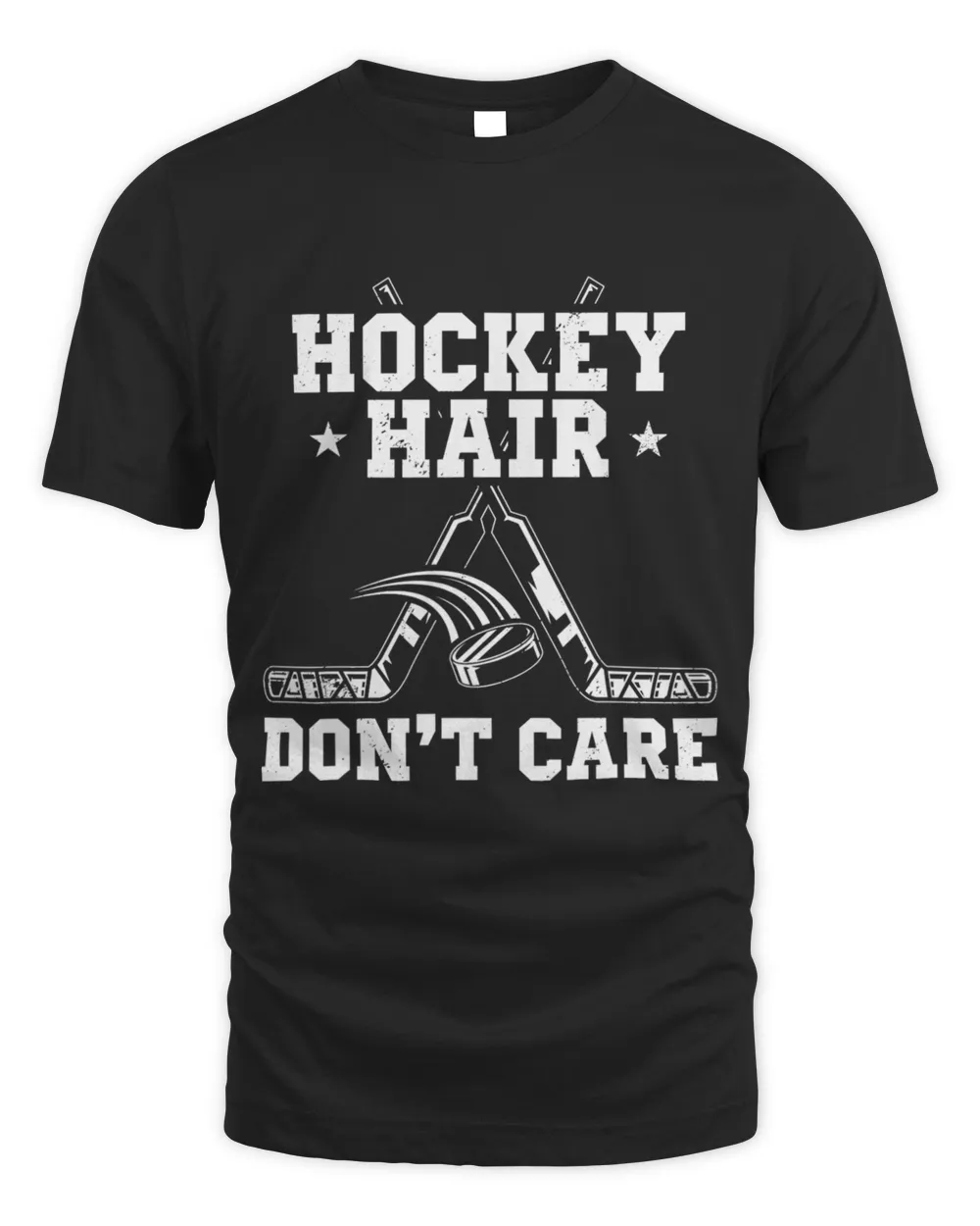 Hockey Hair Dont Care Hockey Player