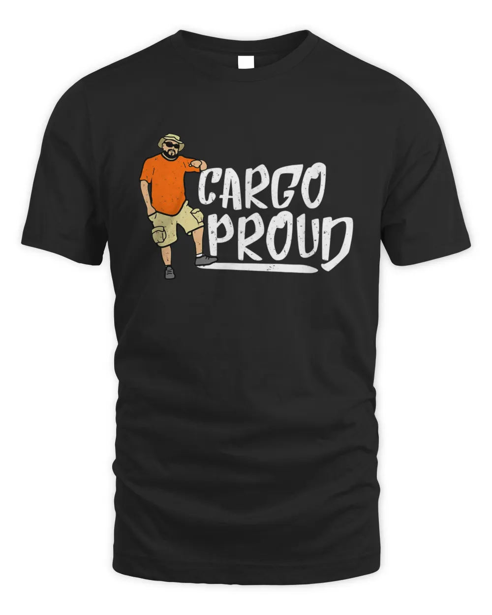 T-Shirt for Men Who Love Cargo Shorts