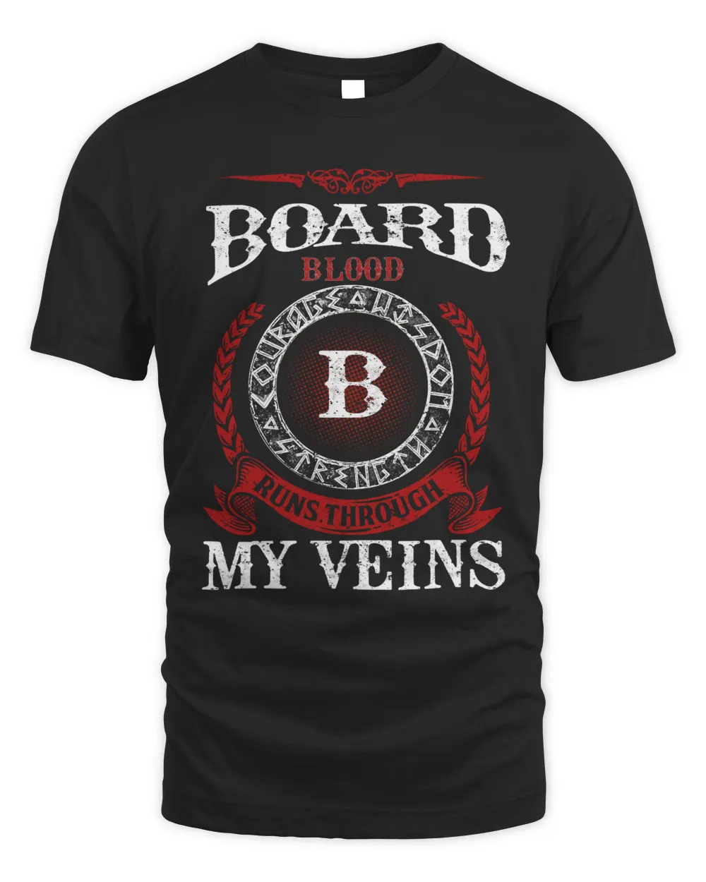 BOARD-NT-01 Unisex Standard T-Shirt black s