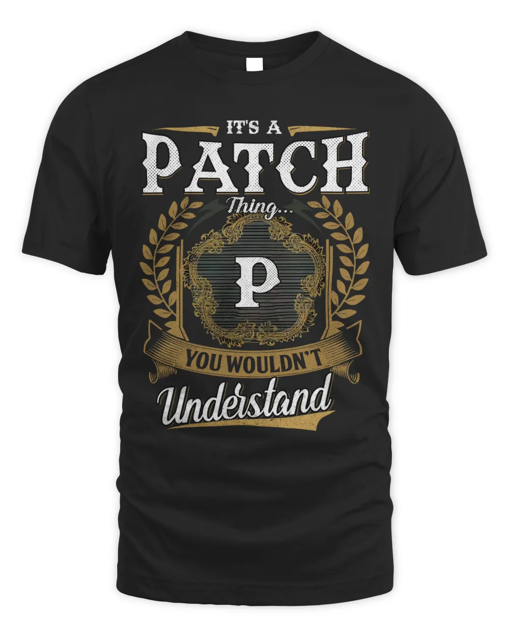PATCH-NT-01 Unisex Standard T-Shirt black s