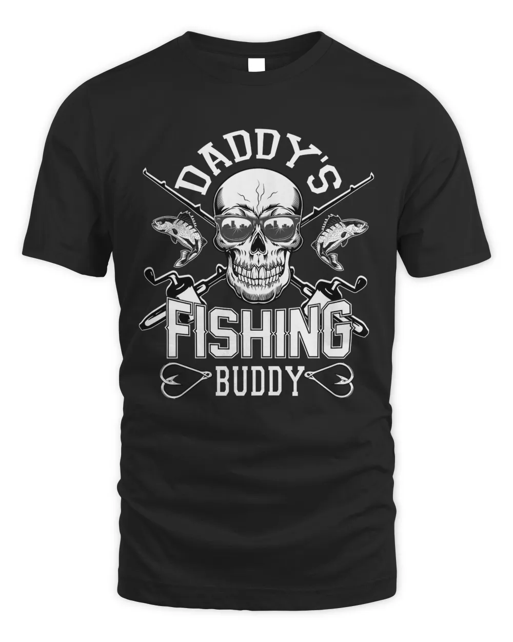 Daddy's Fishing Buddy Fathers Day T shirts