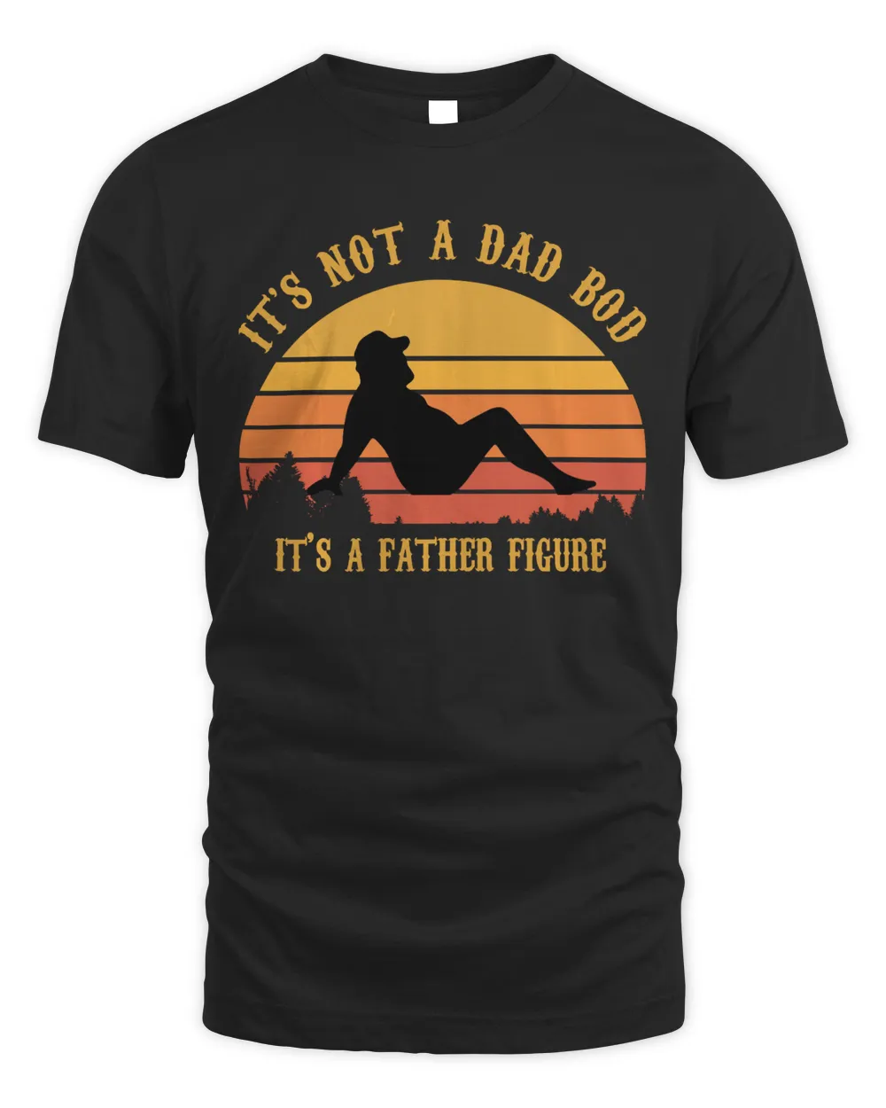 It&39;s Not A Dad Bod It&39;s A Father Figure vintage Fathers Day Long Sleeve T-Shirt