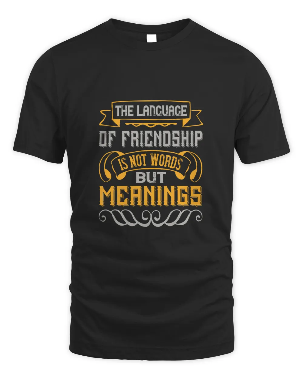 The Language Of Friendship Is Not Words But Meanings Bestie Gift, Best Friend Gift, Best Friend T Shirt, Bestie Shirt, Best Friend Shirt, Friendship Gift, Best Friend Birthday Gift, Frie