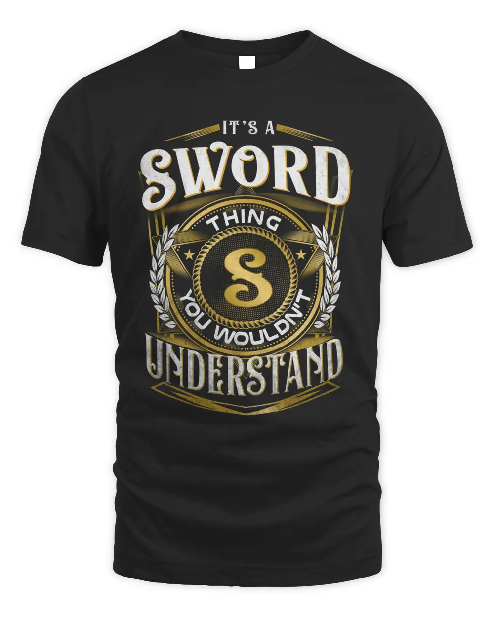 SWORD-NT-01 Unisex Standard T-Shirt black s