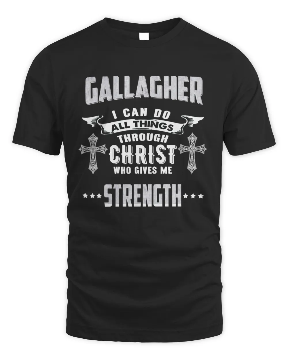 USL-18-Gallagher Unisex Standard T-Shirt black s