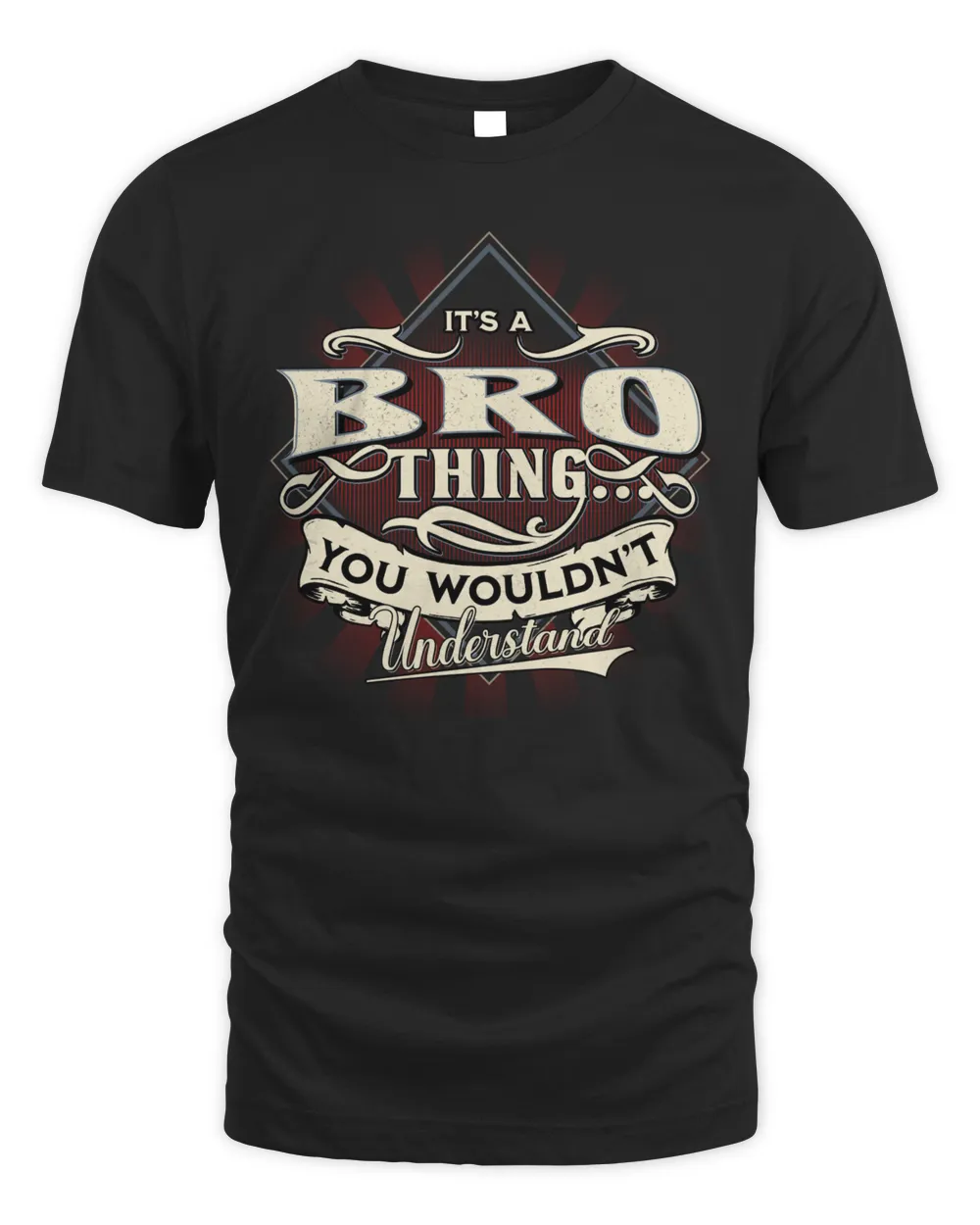 BRO-NT-20-01 Unisex Standard T-Shirt black s