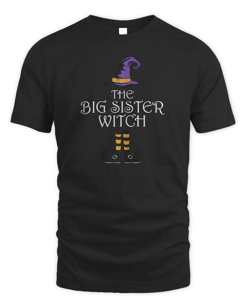 Womens Funny The Big Sister Witch - Sis&39;s Spooky Halloween Costume T-Shirt