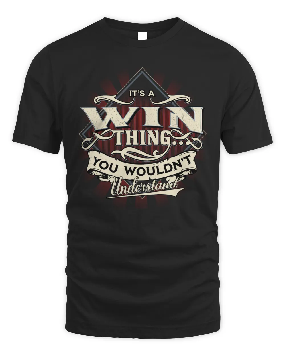 WIN-NT-43-01 Unisex Standard T-Shirt black s