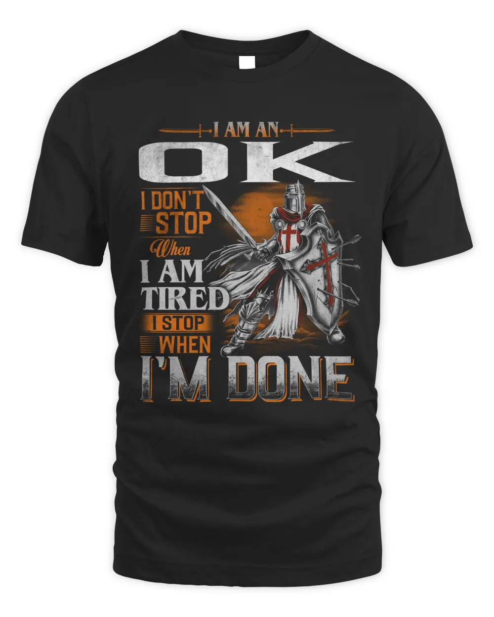 OK-NT-44-01 Unisex Standard T-Shirt black s