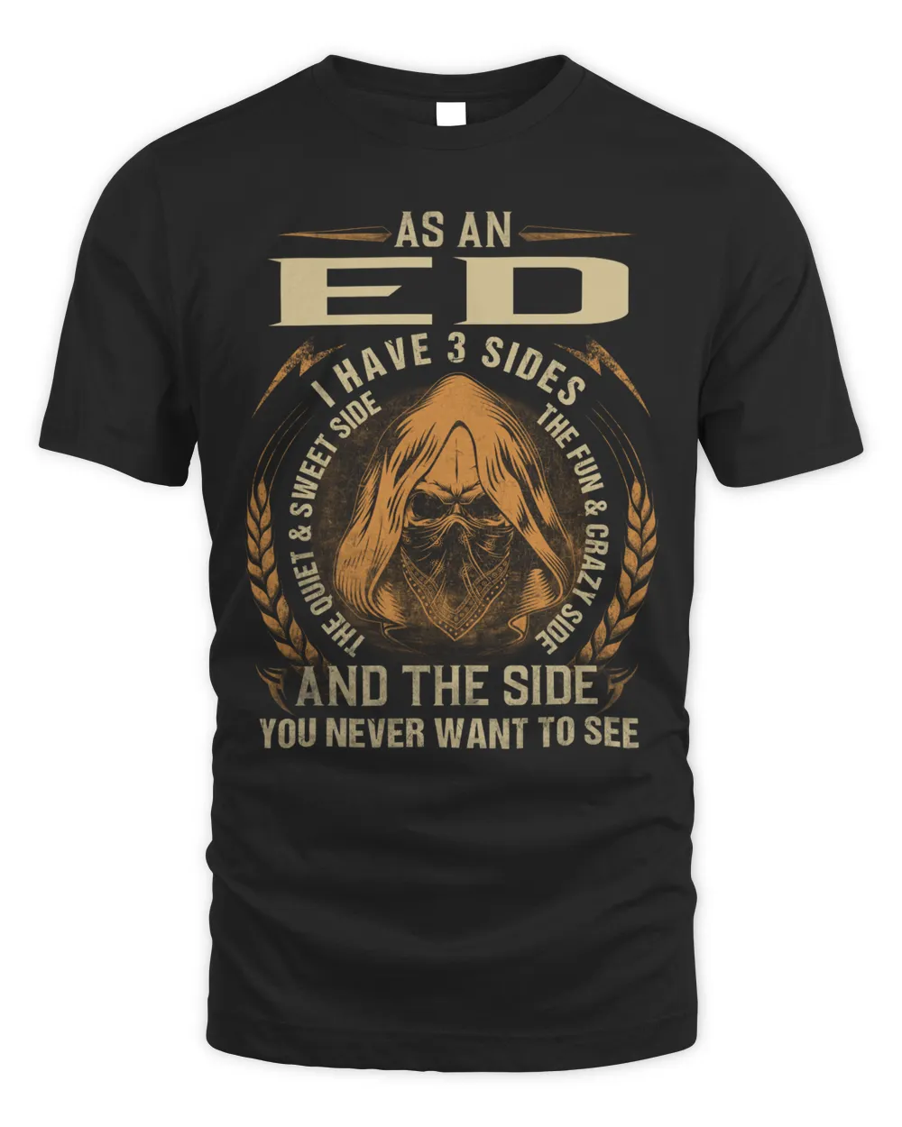 ED-NT-53-01 Unisex Standard T-Shirt black s