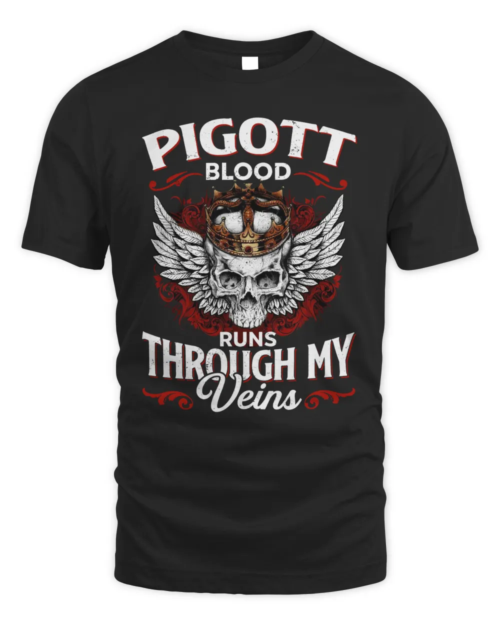 PIGOTT-NT-39-01 Unisex Standard T-Shirt black s