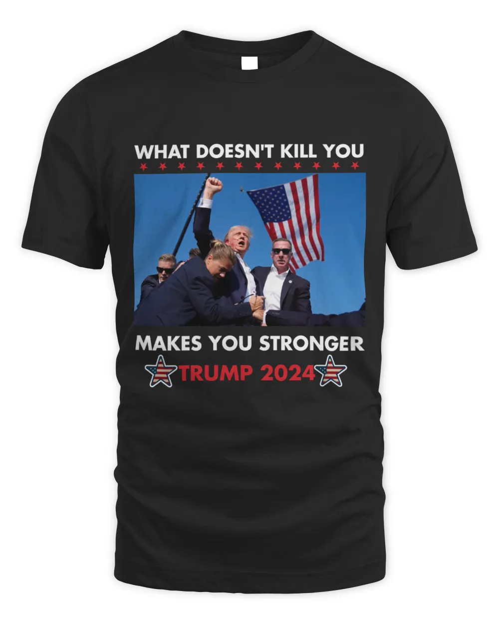 Make you stronger Unisex Standard T-Shirt black s
