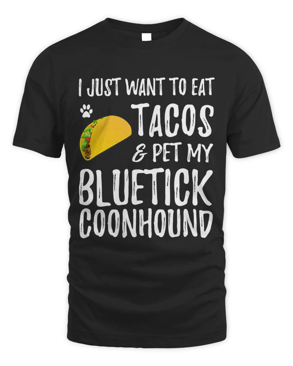 Taco Bluetick Coonhound Shirt for Cinco de Mayo Dog Mom T-Shirt