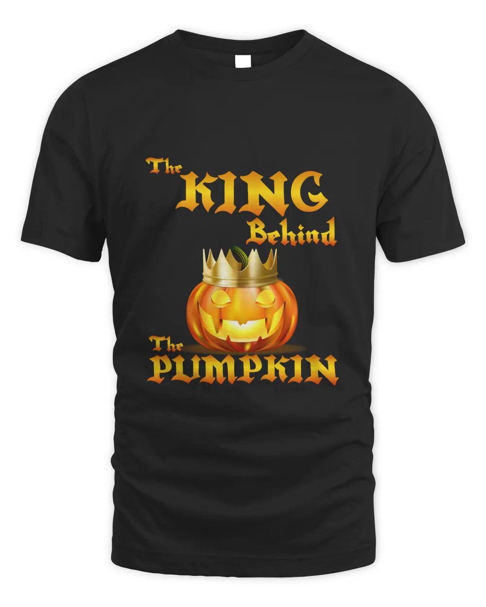 MEMOD70 - Halloween Shirt The King Behind The Pumpkin