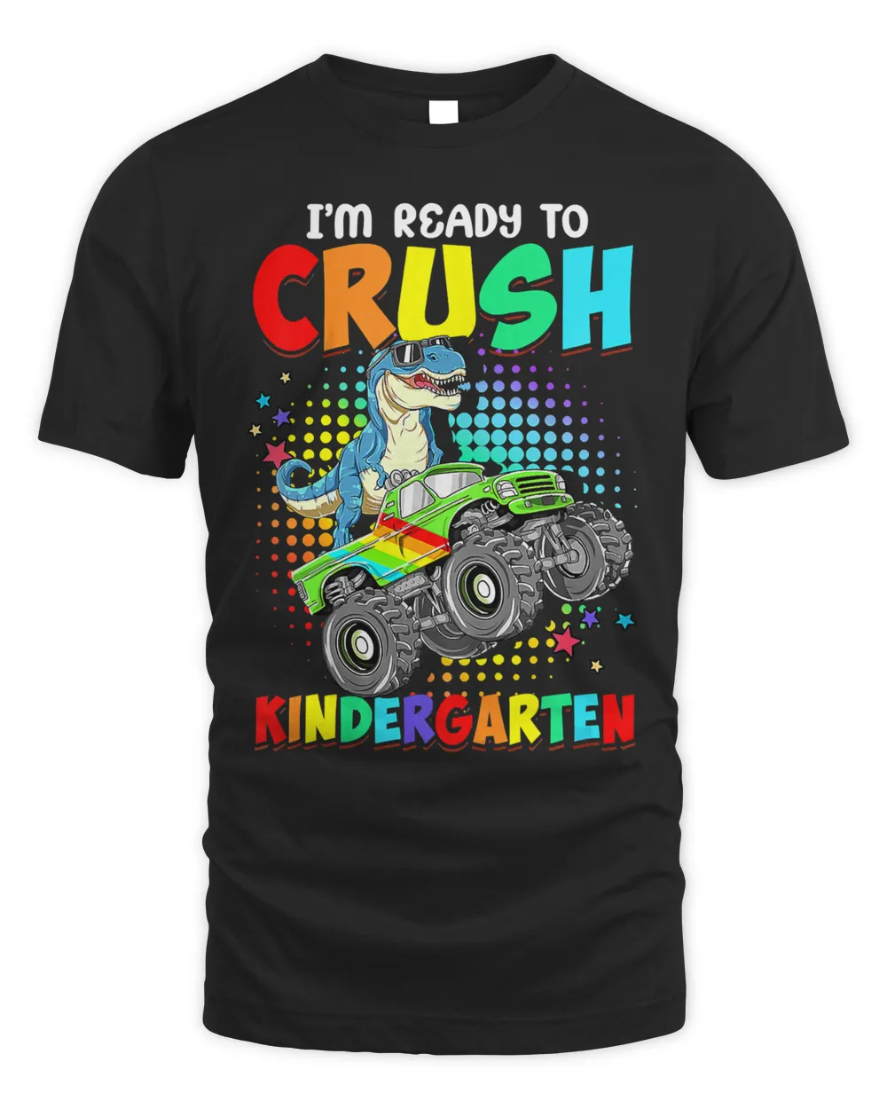 Kids Im Ready To Crush Kindergarten Dinosaur Back To School Boys
