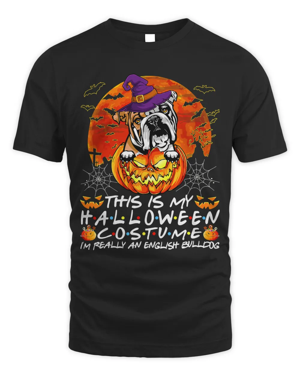 Halloween Costume Im Really An English Bulldog Dog Pumpkin