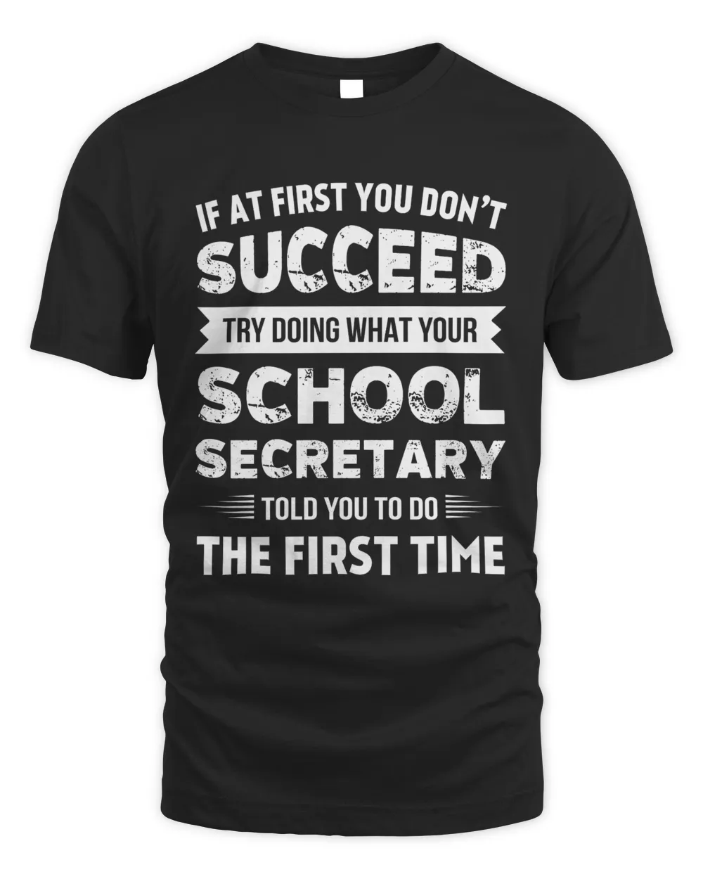 If at first you don't succeed try doing what your school secretary told you to do the first time