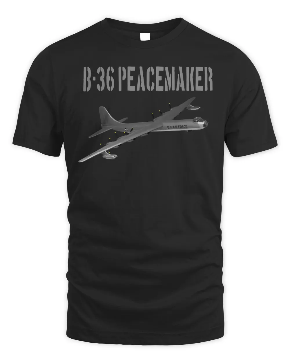 b 36 b36 peacemaker airplane bomber airplane t shirt