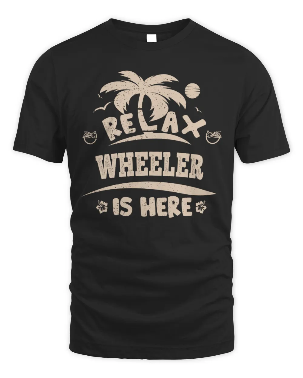 USL-96-Wheeler Unisex Standard T-Shirt black s
