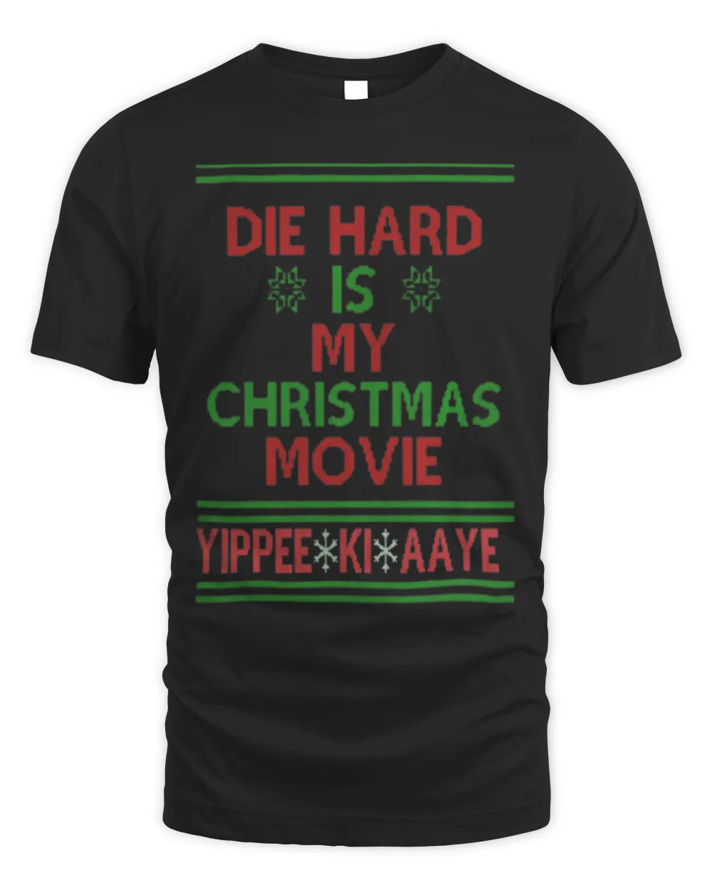 Die Hard Is My Christmas Movie Ugly Christmas Pattern Shirt