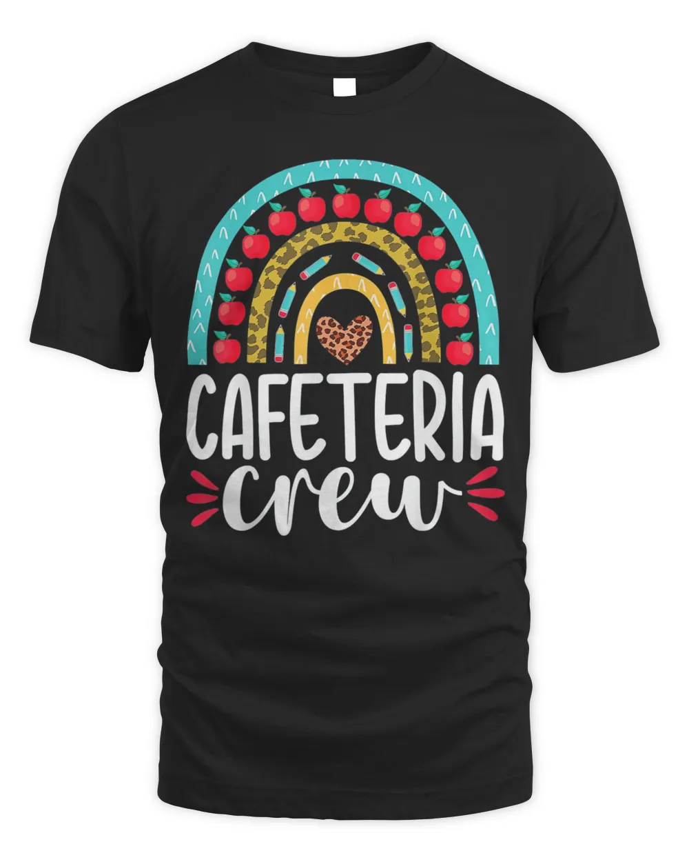 Cafeteria Crew School Lunch Lady Appreciation Back To School Shirt