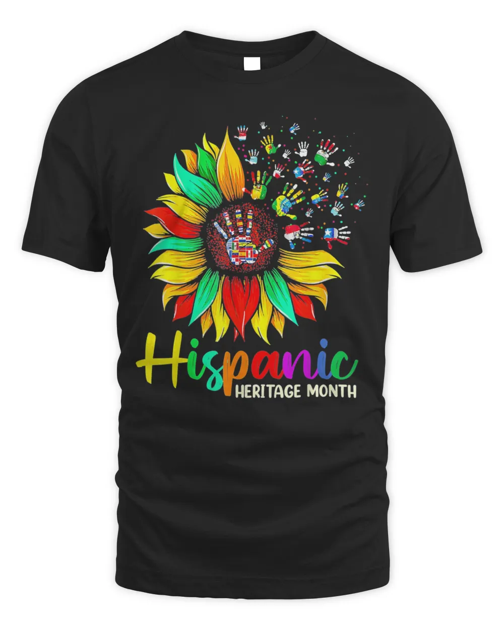 National Hispanic Heritage Month Sunflower All Countries Shirt