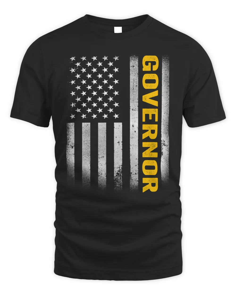 governor Dad American Flag Vintage USA governor American Flag governor Dad Mens Womens Girls Christmas Fathers Day Gift T-Shirt