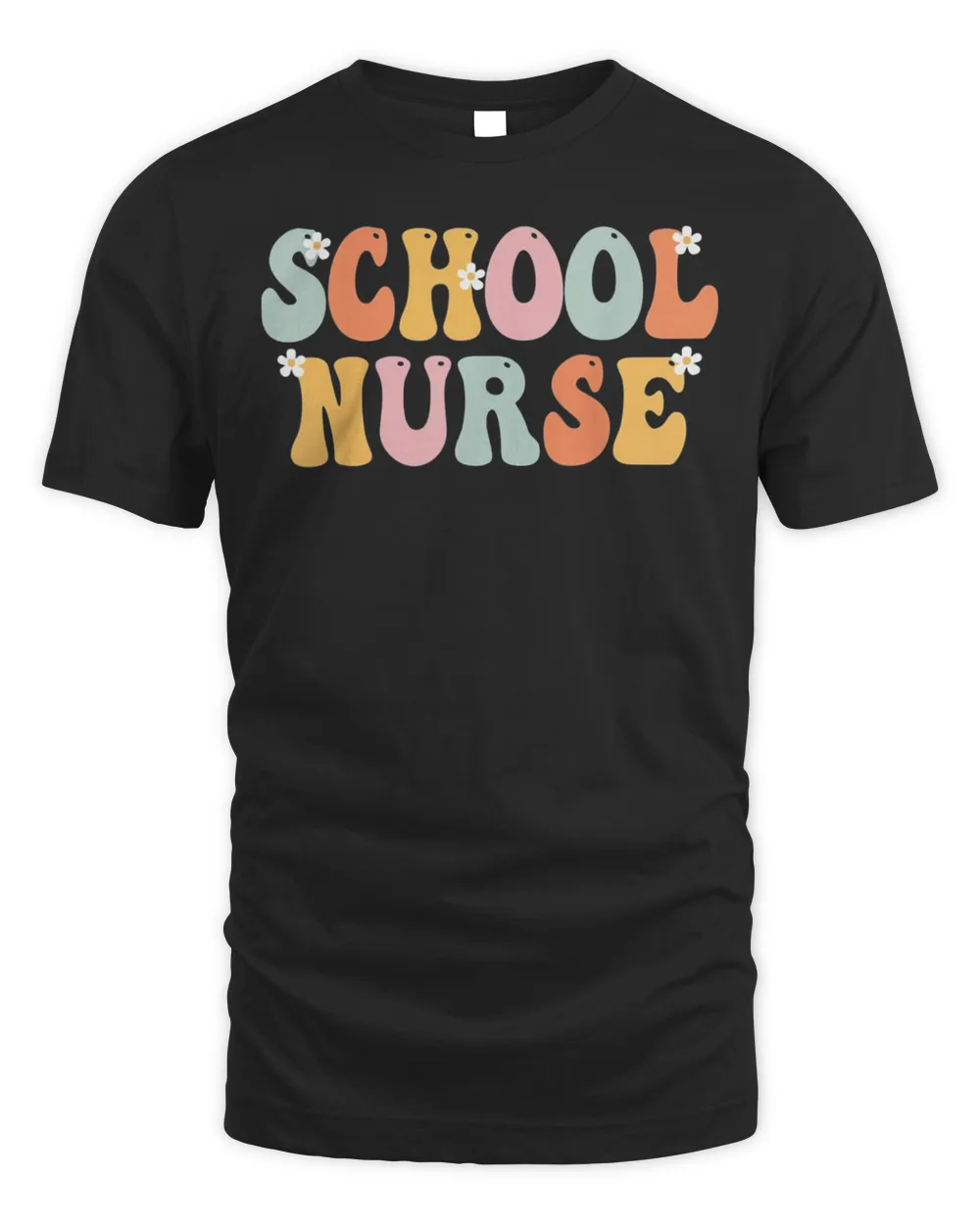 School Nurse Groovy Vintage Appreciation Day Shirt