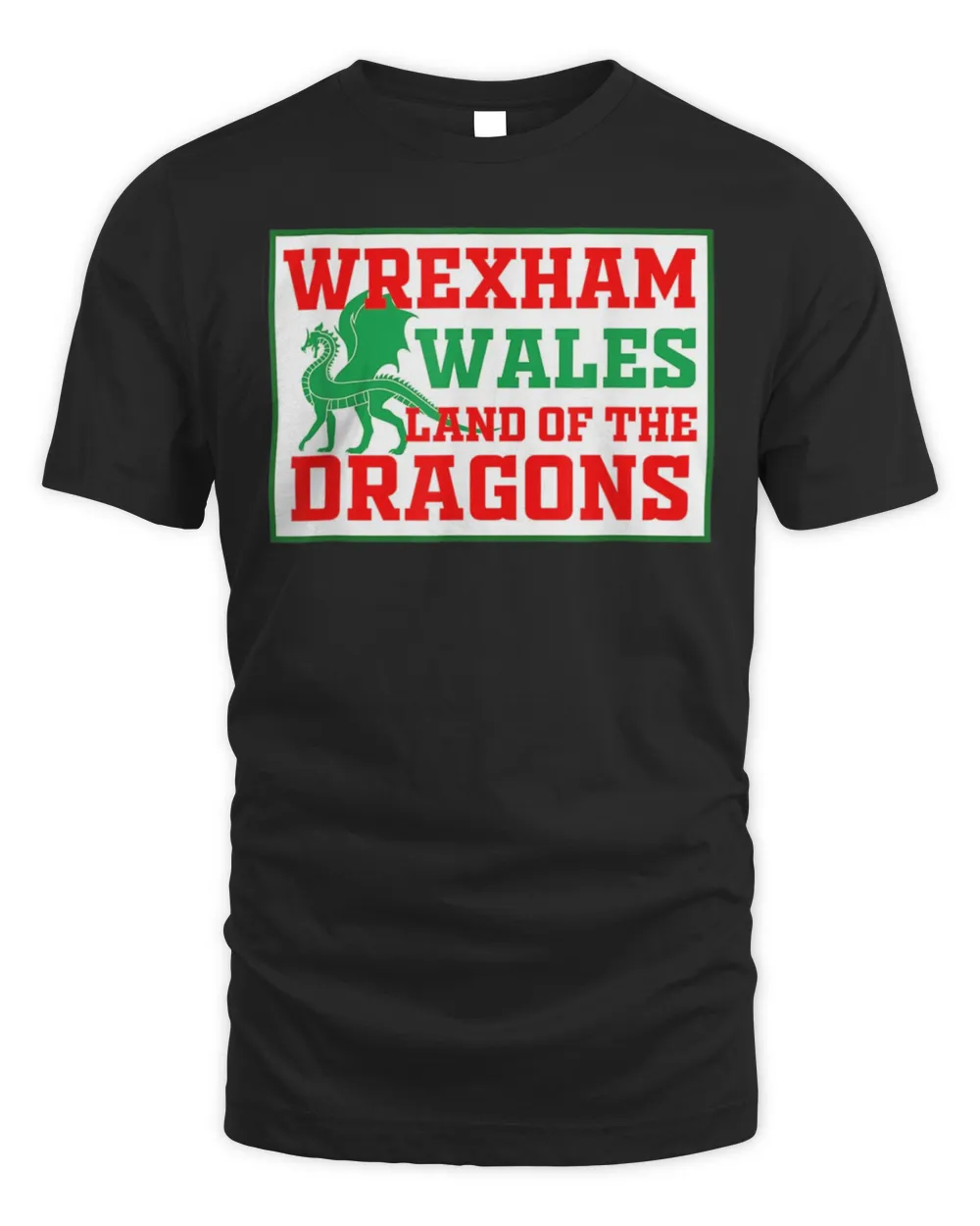 Wrexham Wales football soccer dragon Welsh Shirt