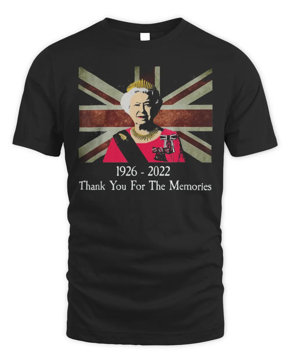 Elizabeth II 1926-2022 Thank You For The Memories Shirt