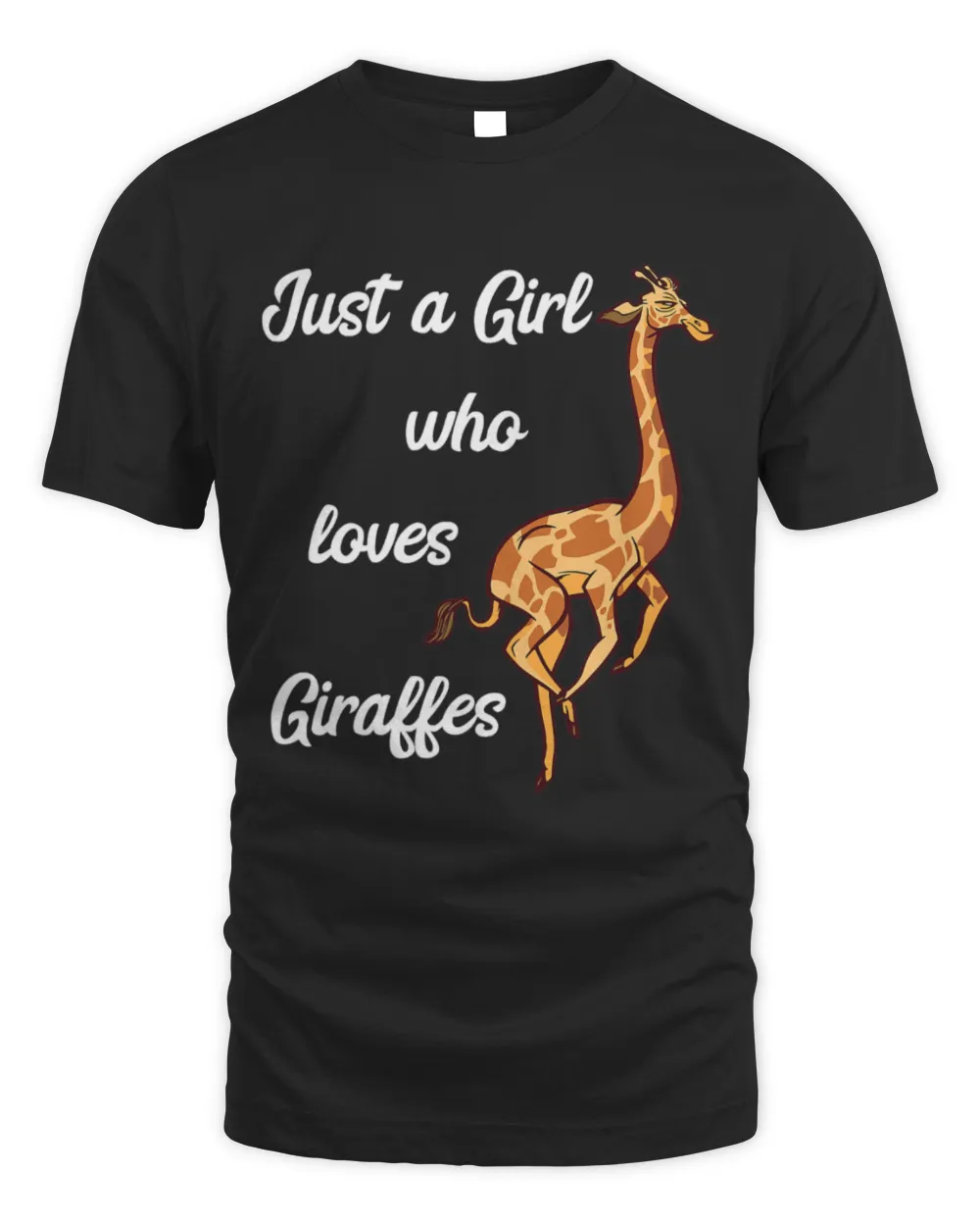 Giraffe Pet Just A Girl Who Loves Giraffes Lover Camelopard Mammal
