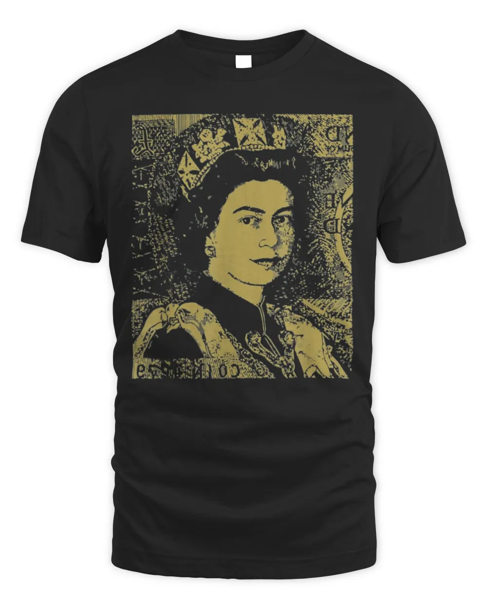 Queen Elizabeth British One Pound Note Banknote Shirt